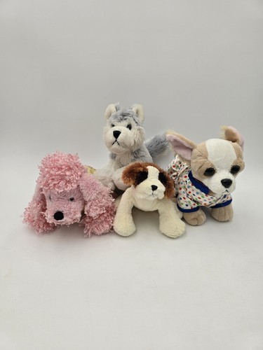 Lotto cani peluche 3 - lotto,