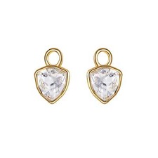 Trillion Mini Mix Hoop Earring