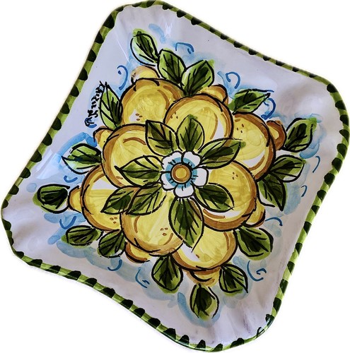 Posacenere ceramica dipinto - in,