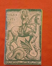 Antico Libretto MILES  XSTI Ricordo della Vita Militare