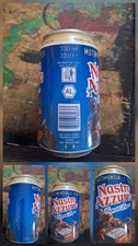 LATTINA DI BIRRA PUBBLICITARIA NASTRO AZZURRO VALENTINO ROSSI MOTOMONDIALE 1999