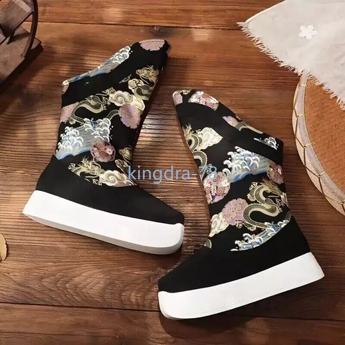 Stivali hanfu cinesi scarpe - stivali,