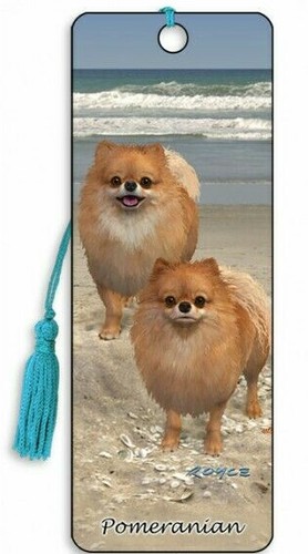 Segnalibro pomerania - 3d,