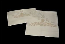 ASCIUGAMANI 1+1 LINO E PIZZO