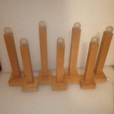 Lampada Candelabro Ikea In Legno Vintage LEGGI DESCRIZIONE