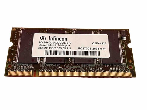 Memoria ram laptop 256 - ram, mb