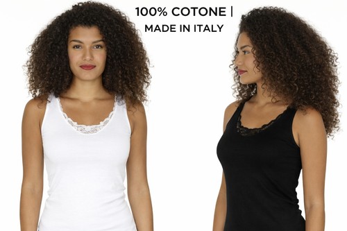 3pezzi canottiera donna 100 - 3pezzi, 100%