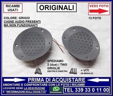 GRIGLIA GRIGLIE CASSA CASSE AUDIO STEREO grigie FIAT 600 SEICENTO 1998-2010