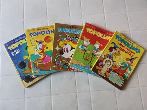 Topolino uno numeri - a, l'uno,