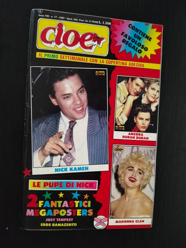 Cioè 1987 nick - 1987, kamen
