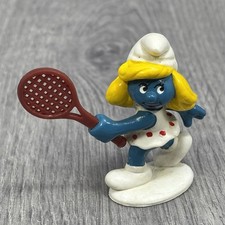 Smurfs Tennis Smurfette Rare