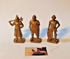 Soldatini Kinder 1995 serie Unni in metallo alti cm 4