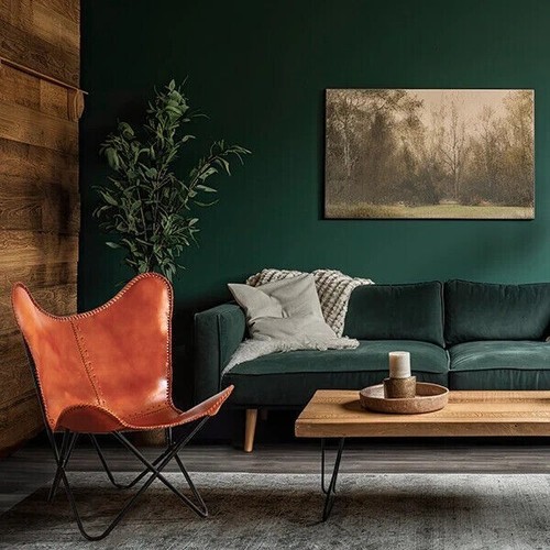 Sedia pelle accento - in,