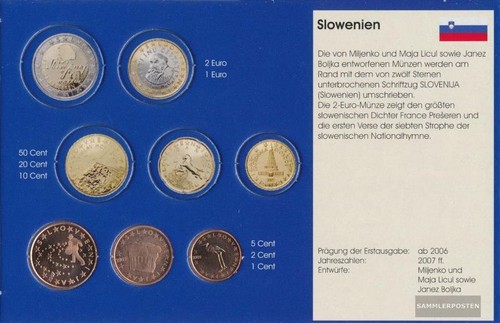 Monete slovenia slo1 3 - slovenia,