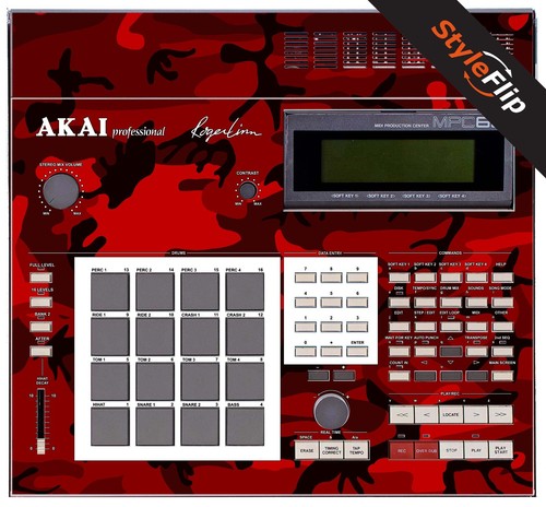 Akai mpc skin rosso - skin, |