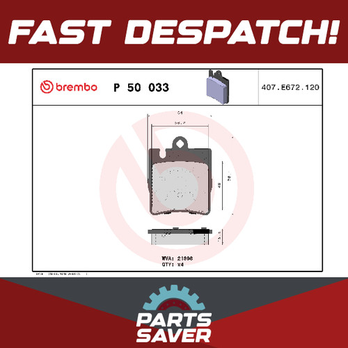 Set pastiglie freno - , a