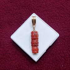 Ciondolo Corallo Rosso