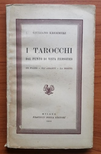 Giuliano kremmerz i - -, tarocchi