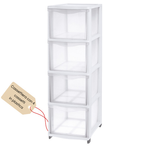 Cassettiera plastica - in,