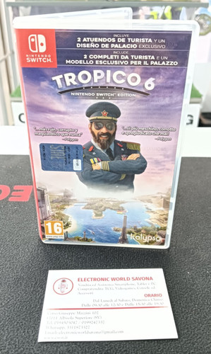 Tropico nintendo switch - tropico,