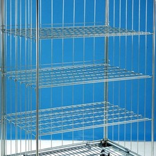 Ripiano per roll container