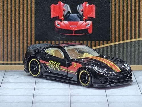 Hot wheels ferrari 599xx black - hot,