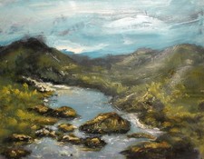 Dipinto ad olio impressionista