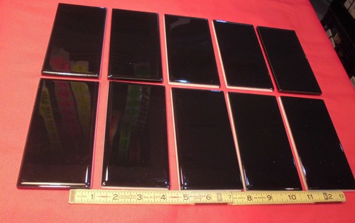 Pezzi nero lucido - 10,