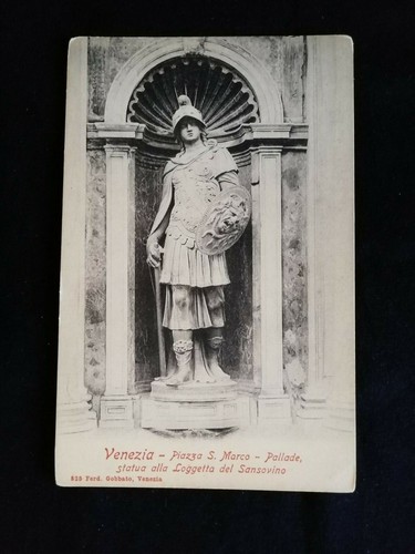 Cartolina venezia piazza - venezia,