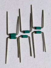 10x BA244A BA244 DIODI PIN SWITCHING UHF, ORIGINALI ITT, case DO35, NUOVI (NOS)
