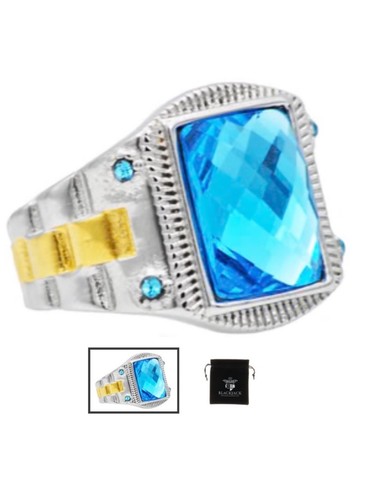 Anello uomo vero cristallo - in,