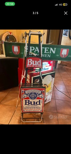 Insegna pubblicitaria birra - insegna,