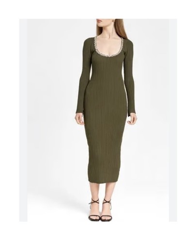 Abito midi wayf cinthia - cinthia, scollo