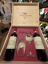 Frescobaldi Confezione 2 Bottiglie + 2 Calici Rastal