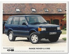 Range Rover 2.5 DSE. Press