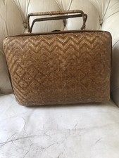 Borsa In Vimini Vintage Anni 60 Midollino