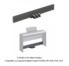 YAMAHA LP5A Bk Pedaliera a Tre Leve per Piano Yamaha P35 P85 P95 P105 P115 P145