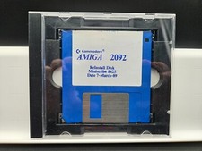 Commodore Amiga 2092 ReInstall Disk Miniscribe 8425 driver floppy SCSI