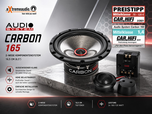 Sistema audio carbon - carbon, 165