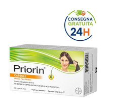 PRIORIN - 60 Capsule - Per la Caduta dei Capelli - BAYER - Capelli Fortifica