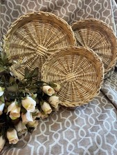 SET 3 CESTINI in vimini