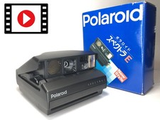 ⏯ Polaroid Instant Camera Spectra E Vintage completa di scatola originale dal...