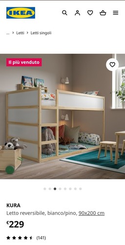 Letto castello usato - letto, a