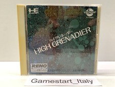 HIGH GRANADIER - NEC PC ENGINE - CD-ROM2 SYSTEM GIOCO USATO TELENET JAPAN 1991