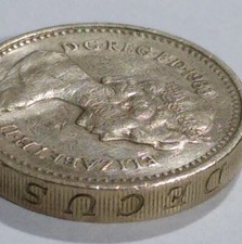 1983 one pound coin - one,