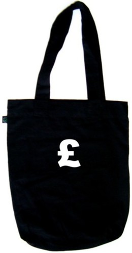 Borsa tote insegna sterlina