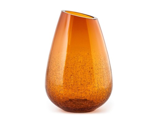 Vaso vetro modello cracklè - vetro,