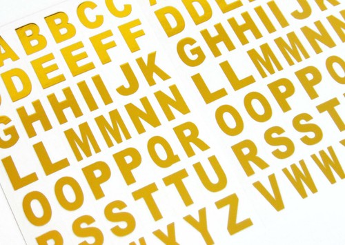 Lettere adesive vinile - lettere,