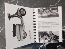 LAMBRETTA 125 DL libretto uso manutenzione
