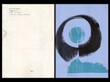 Brochure mostra ELVIO BECHERONI. Galleria "Dei Mercanti" - Torino. Giugno 1970